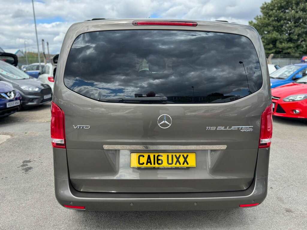 Mercedes-Benz Vito 2.1 119 Cdi Bluetec Sport Crew Van G-tronic Rwd L Grey #6
