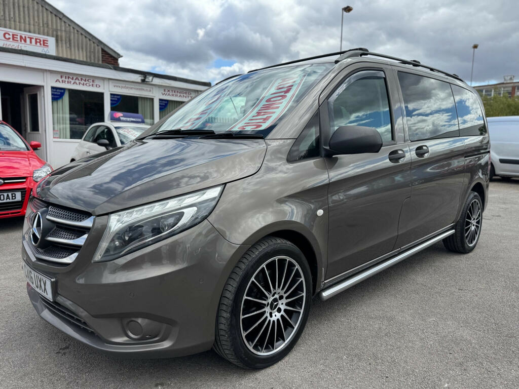 Mercedes-Benz Vito 2.1 119 Cdi Bluetec Sport Crew Van G-tronic Rwd L Grey