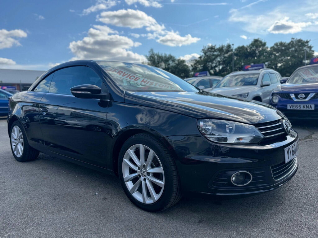 Volkswagen EOS 2.0 Tdi Bluemotion Tech Sport Cabriolet Euro 5 S Black #4