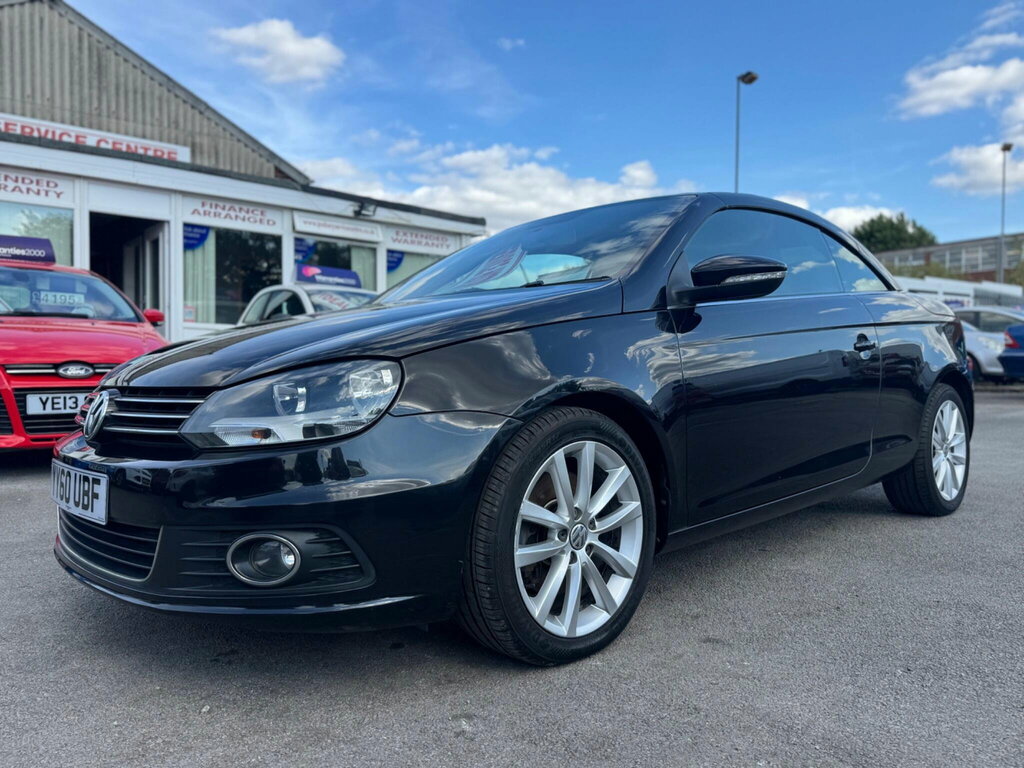 Volkswagen EOS 2.0 Tdi Bluemotion Tech Sport Cabriolet Euro 5 S Black #2