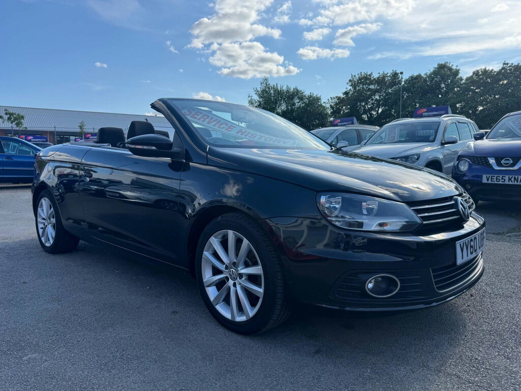 Volkswagen EOS 2.0 Tdi Bluemotion Tech Sport Cabriolet Euro 5 S Black #3
