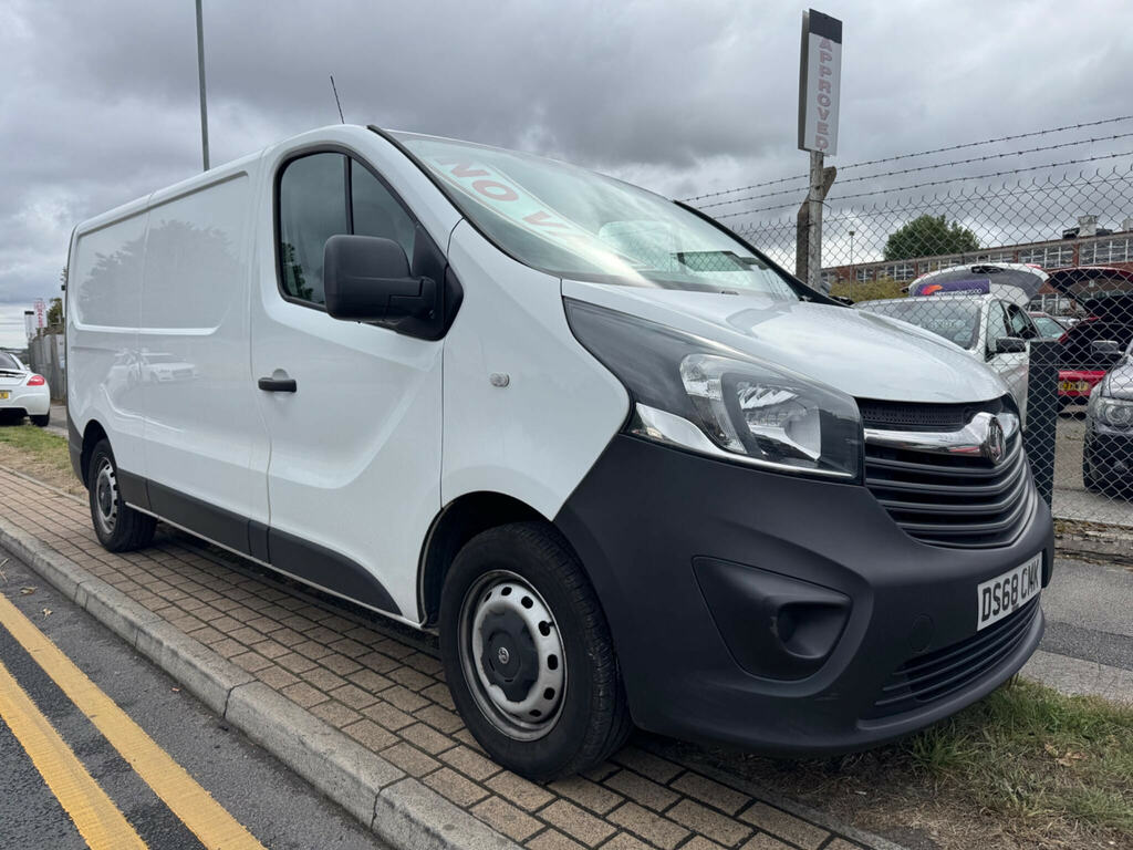 Vauxhall Vivaro 1.6 Cdti 2900 L2 H1 Euro 6 White