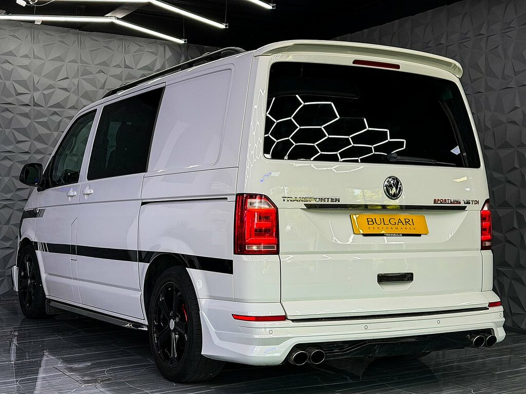 Volkswagen Transporter Sportline Transporter T32 Highline Tdi Bluemotion Technology Blue #12