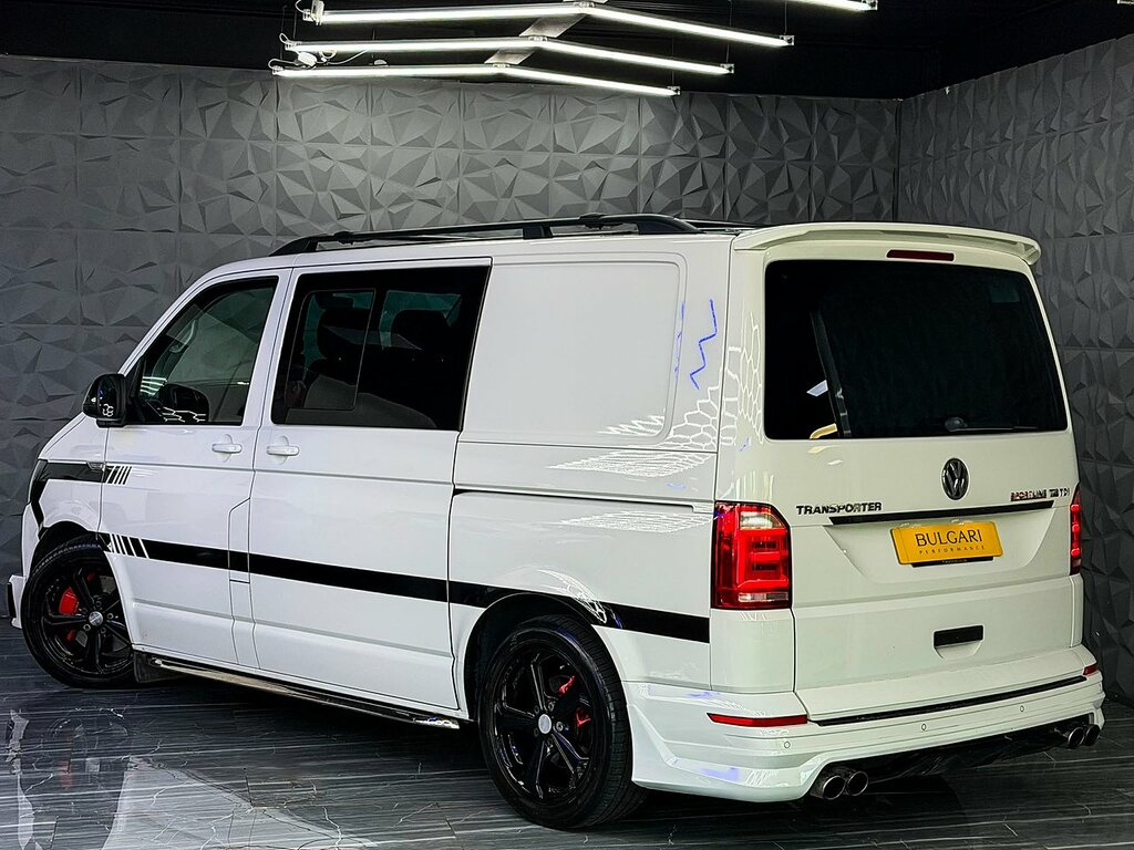 Volkswagen Transporter Sportline Transporter T32 Highline Tdi Bluemotion Technology Blue #16