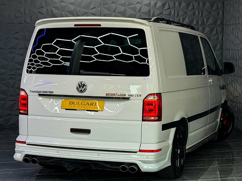 Volkswagen Transporter Sportline Transporter T32 Highline Tdi Bluemotion Technology Blue #15