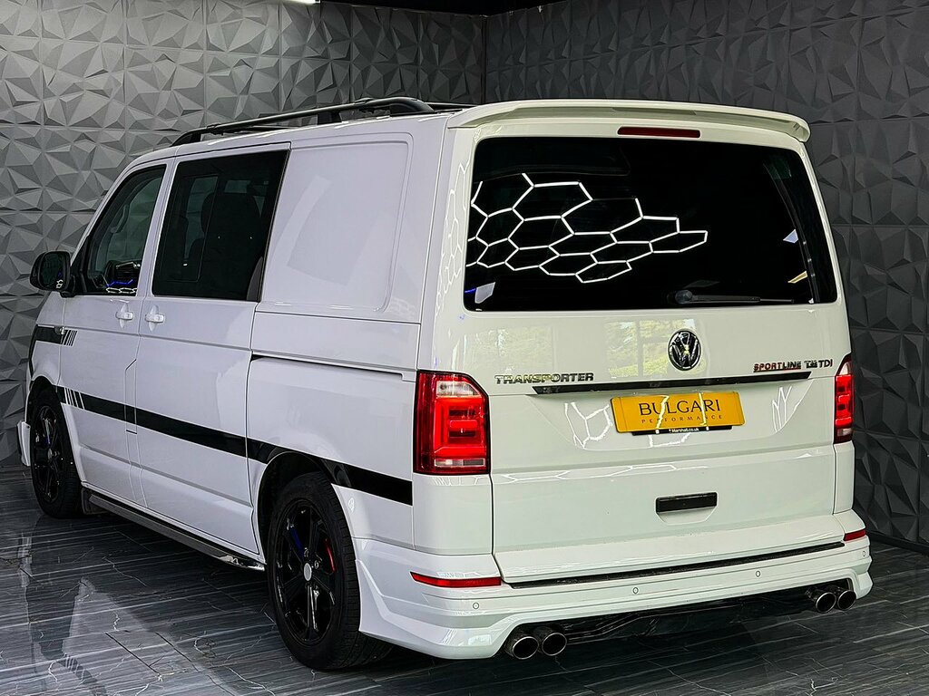 Volkswagen Transporter Sportline Transporter T32 Highline Tdi Bluemotion Technology Blue #13