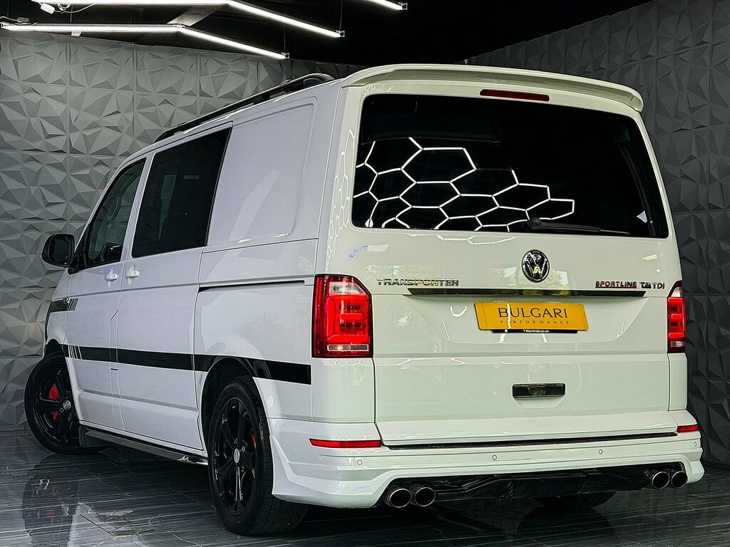 Volkswagen Transporter Sportline Transporter T32 Highline Tdi Bluemotion Technology Blue #14