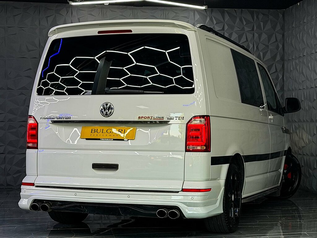 Volkswagen Transporter Sportline Transporter T32 Highline Tdi Bluemotion Technology Blue #18