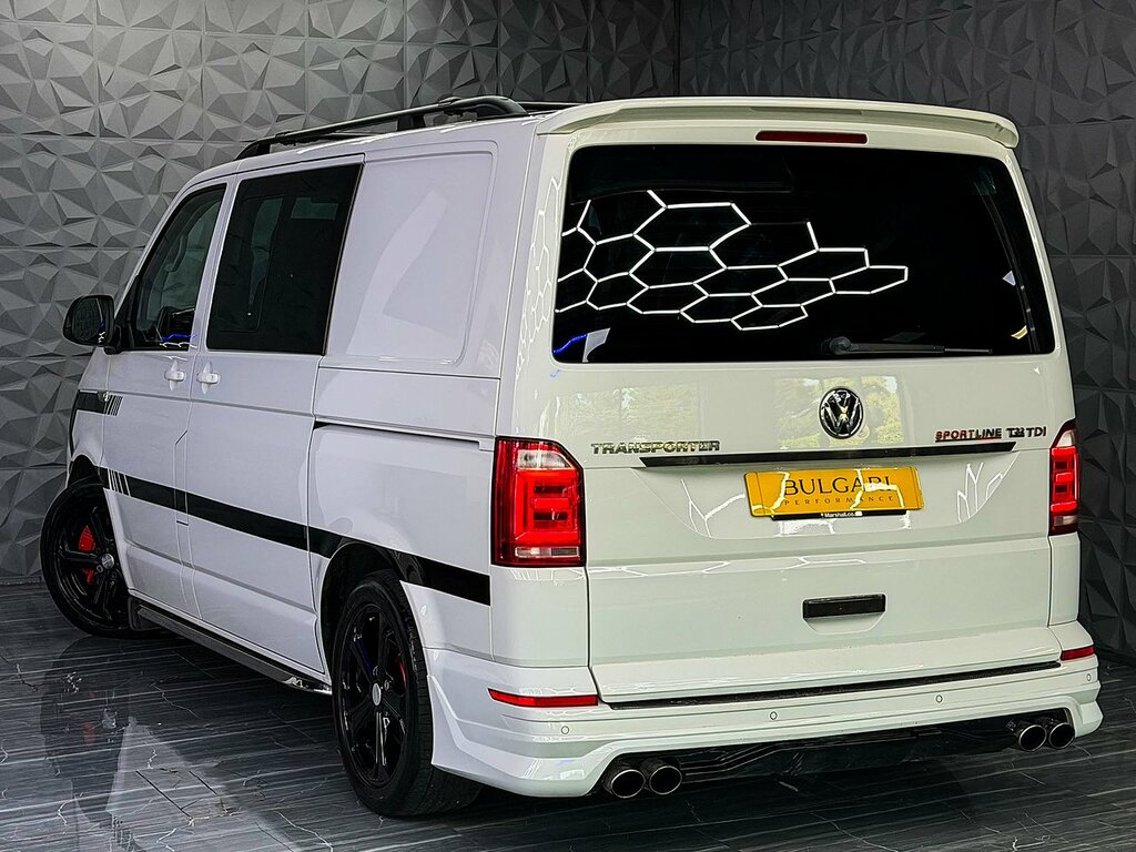 Volkswagen Transporter Sportline Transporter T32 Highline Tdi Bluemotion Technology Blue #11