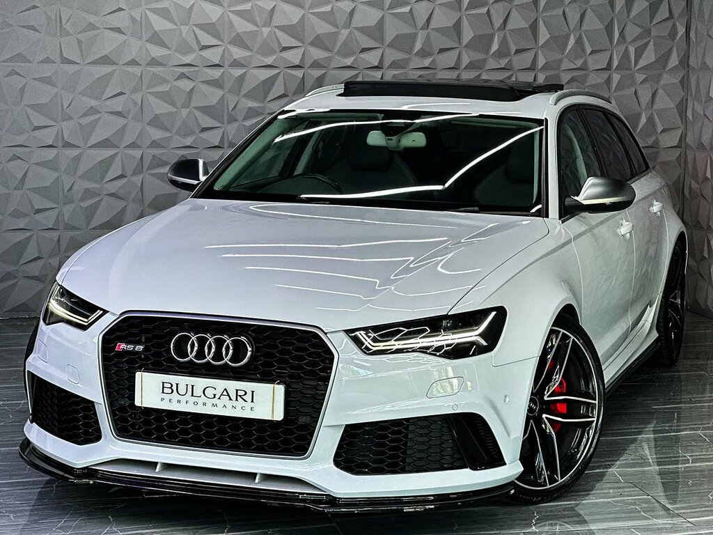 Audi RS6 Avant Tfsi V8 Top Spec Stunning Example U962 Ulez White #2