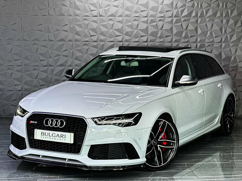 Audi RS6 Avant Tfsi V8 Top Spec Stunning Example U962 Ulez White #3