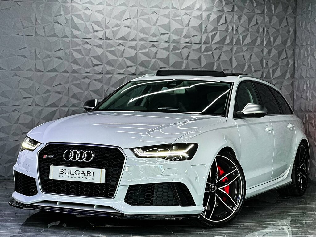 Audi RS6 Avant Tfsi V8 Top Spec Stunning Example U962 Ulez White #6