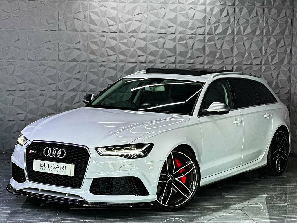 Audi RS6 Avant Tfsi V8 Top Spec Stunning Example U962 Ulez White #5