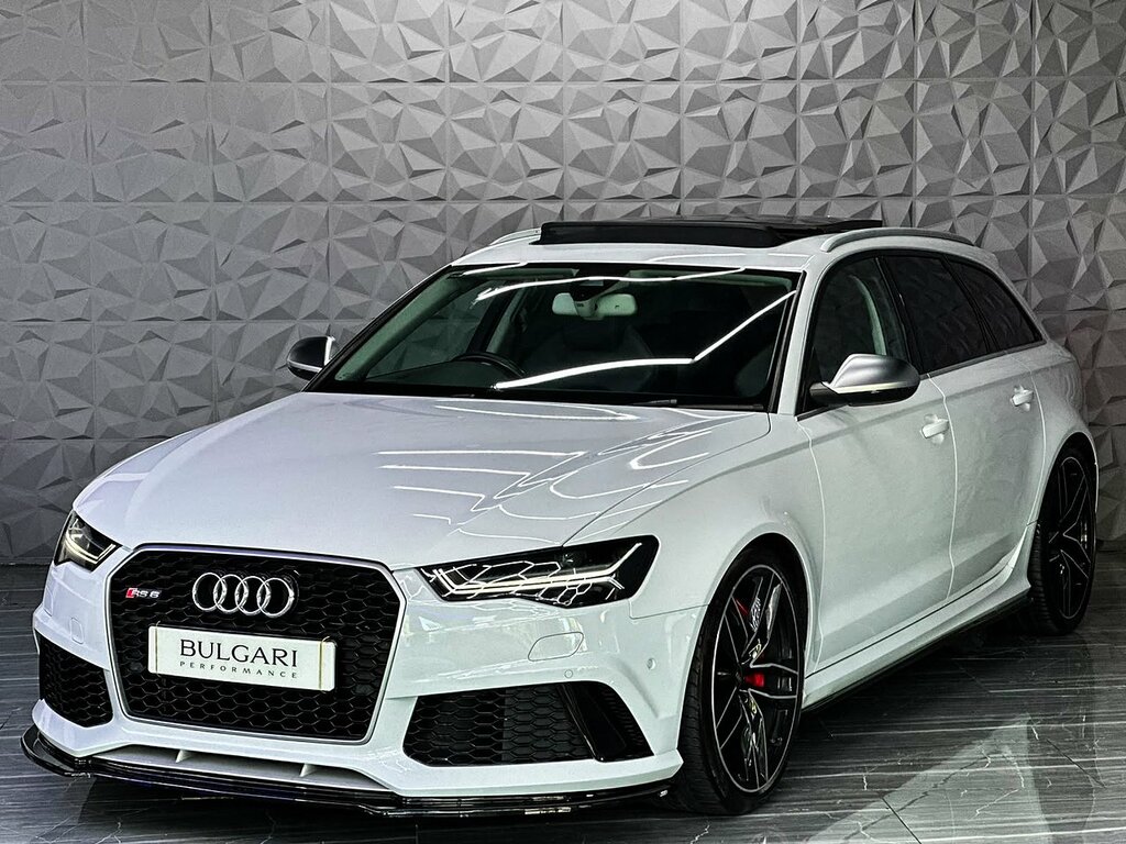 Audi RS6 Avant Tfsi V8 Top Spec Stunning Example U962 Ulez White #4