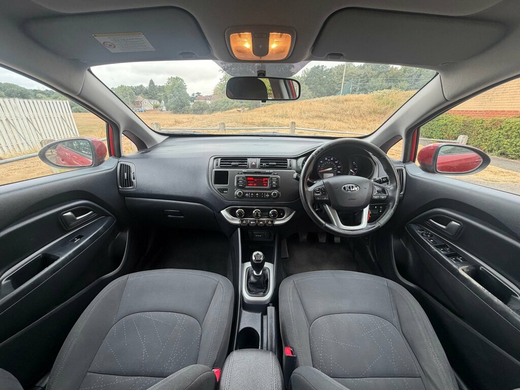 Kia RIO 1.4 Crdi Ecodynamics 2 Hatchback Red #6