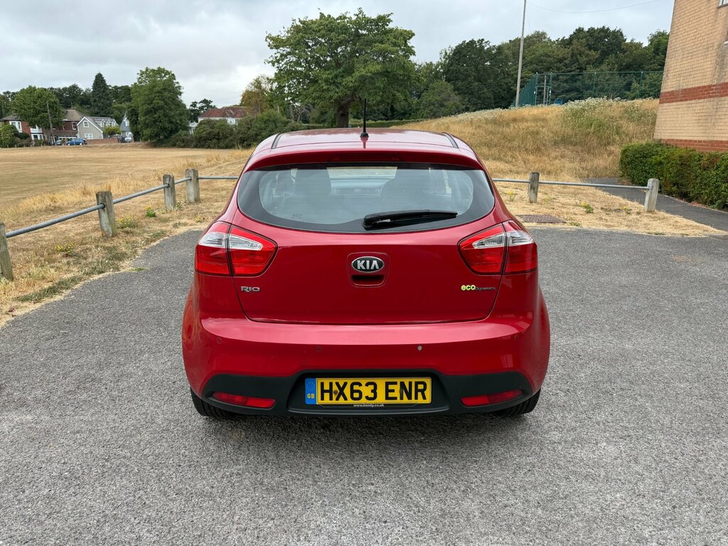 Kia RIO 1.4 Crdi Ecodynamics 2 Hatchback Red #2