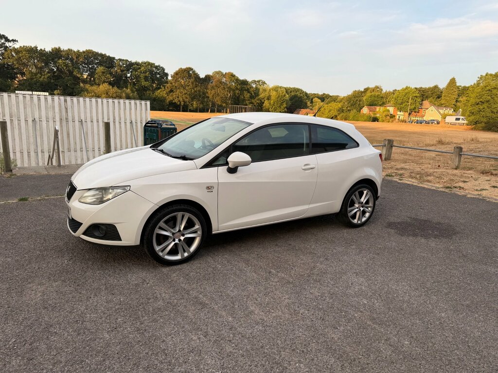 Seat Ibiza 1.6 Tdi Cr Sportrider Sportcoupe Silver #3