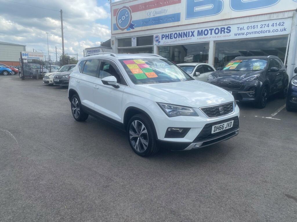 Seat Ateca 1.6 Tdi Ecomotive Se Technology Euro 6 Ss White #6