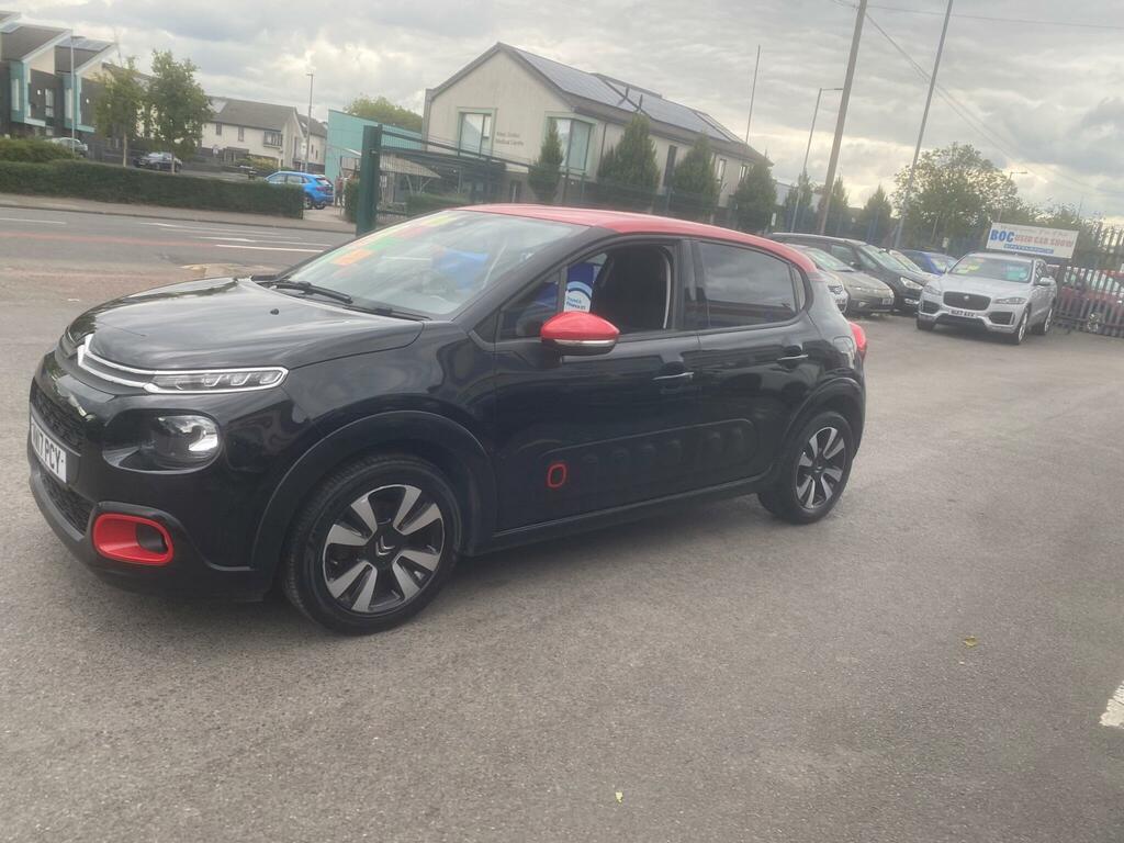 Citroen C3 1.2 Puretech Flair Euro 6 Black #3