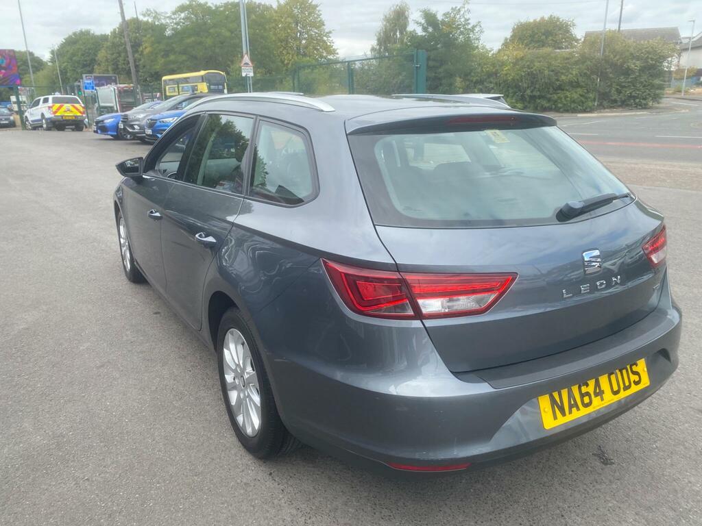 Seat Leon 1.6 Tdi Cr Se Sport Tourer Euro 5 Ss Grey #4