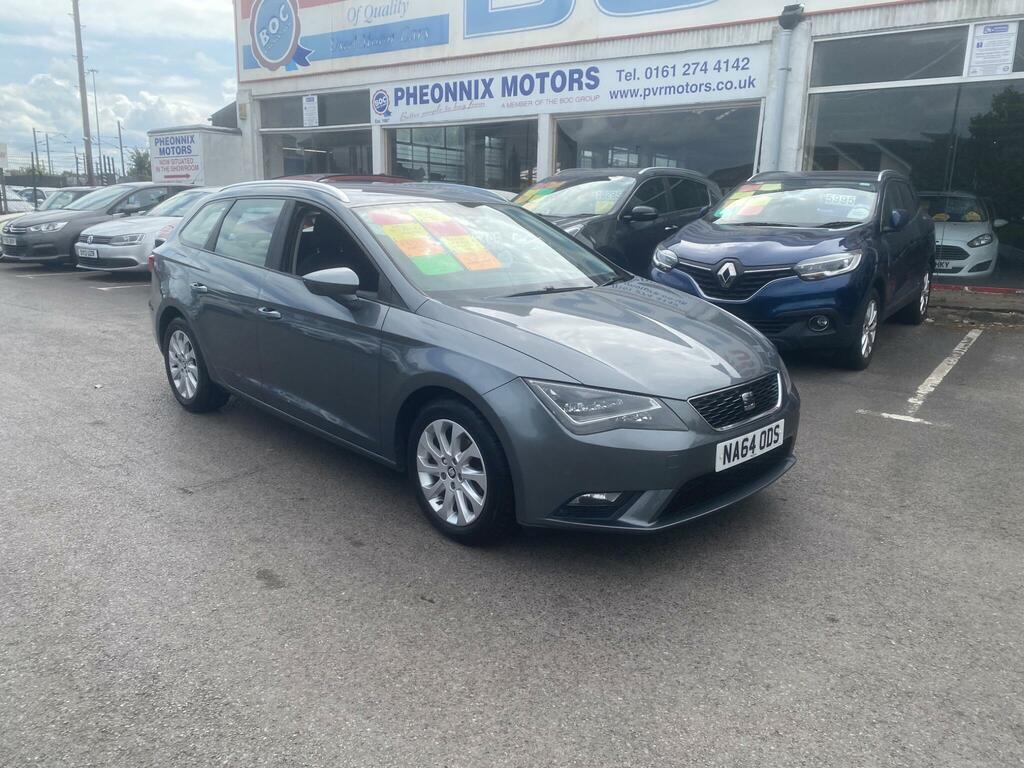 Seat Leon 1.6 Tdi Cr Se Sport Tourer Euro 5 Ss Grey #6
