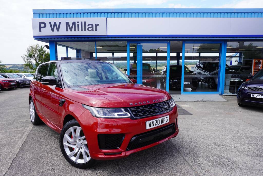 Land Rover Range Rover Sport 2.0 P400e 13.1Kwh Hse Dynamic 4Wd Euro 6 Ss WN20WFG Red