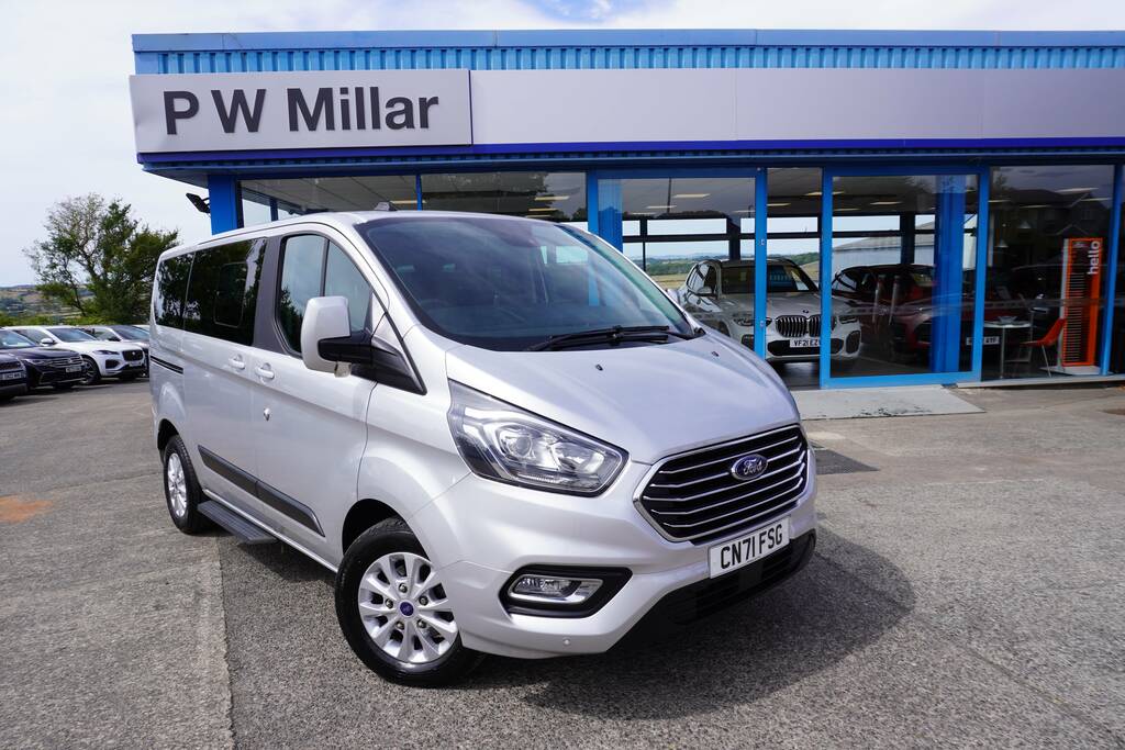 Ford Tourneo Custom 2.0 320 Ecoblue Zetec L1 Euro 6 Ss 5Dr, 8 Silver