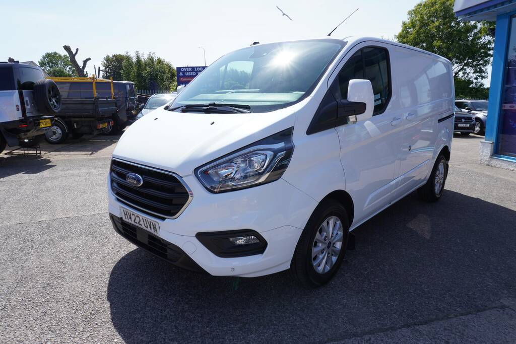 Ford Transit Custom 300 Tdci 130 L1h1 Limited Ecoblue Swb Low Roof Fwd Black #22