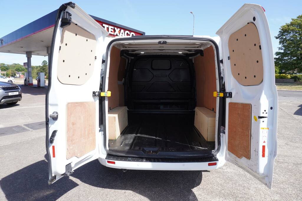 Ford Transit Custom 300 Tdci 130 L1h1 Limited Ecoblue Swb Low Roof Fwd Black #13