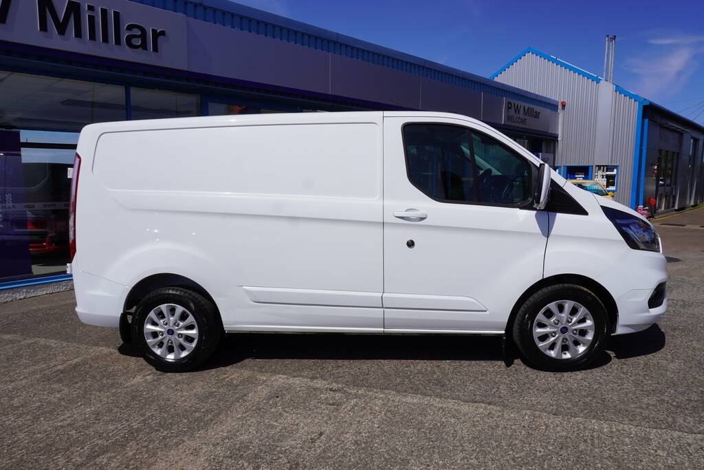 Ford Transit Custom 2.0 300 Ecoblue Limited L1 H1 Euro 6 Ss White #2