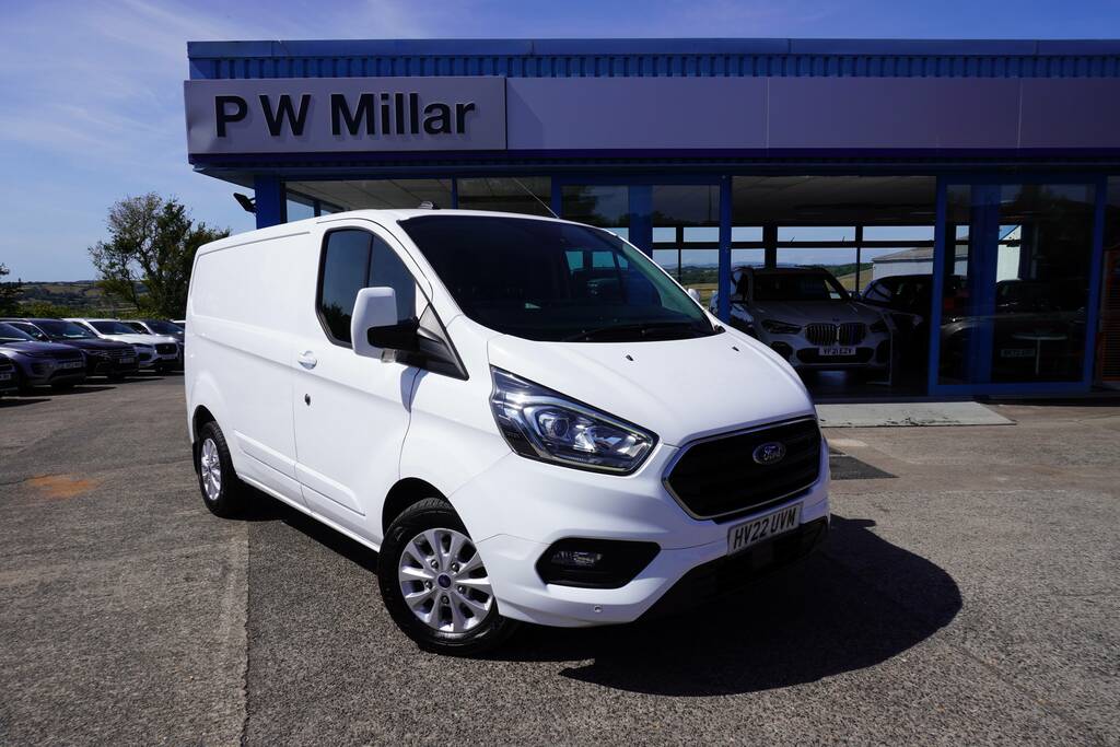 Ford Transit Custom 2.0 300 Ecoblue Limited L1 H1 Euro 6 Ss White