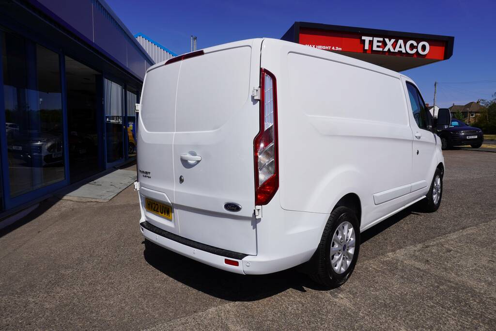 Ford Transit Custom 2.0 300 Ecoblue Limited L1 H1 Euro 6 Ss White #3