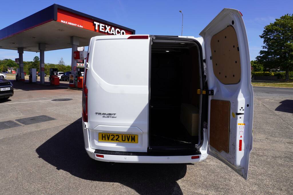 Ford Transit Custom 300 Tdci 130 L1h1 Limited Ecoblue Swb Low Roof Fwd Black #12