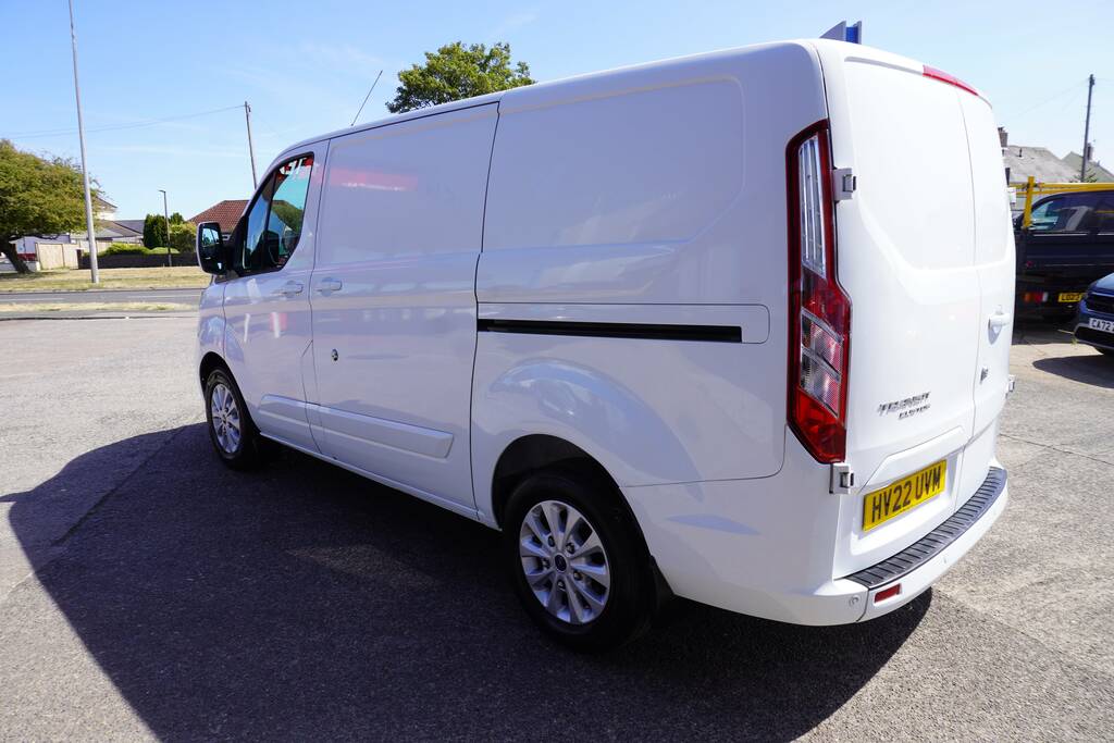 Ford Transit Custom 300 Tdci 130 L1h1 Limited Ecoblue Swb Low Roof Fwd Black #18