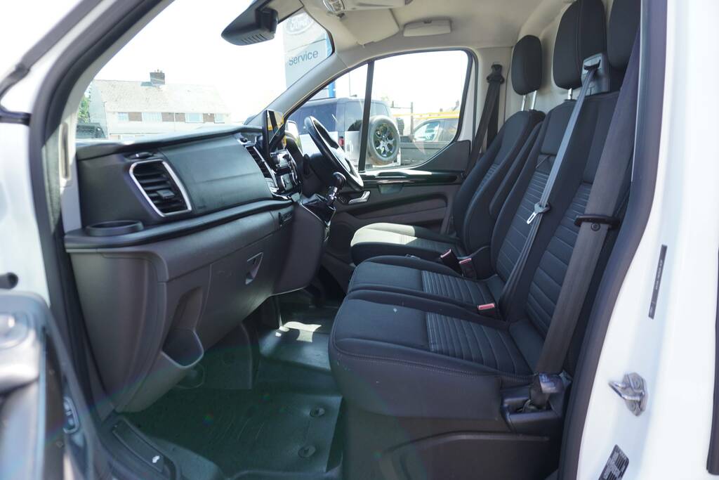 Ford Transit Custom 300 Tdci 130 L1h1 Limited Ecoblue Swb Low Roof Fwd Black #10