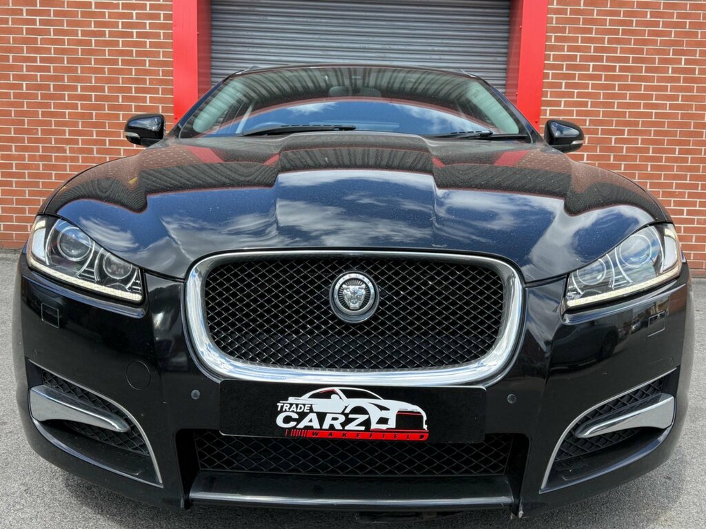 Jaguar XF 2.2D Sport Sportbrake Euro 5 Ss NJ14OAE Black #3