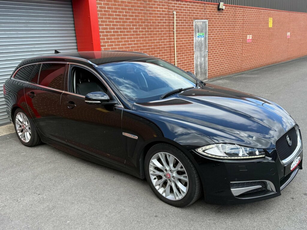 Jaguar XF 2.2D Sport Sportbrake Euro 5 Ss NJ14OAE Black #2