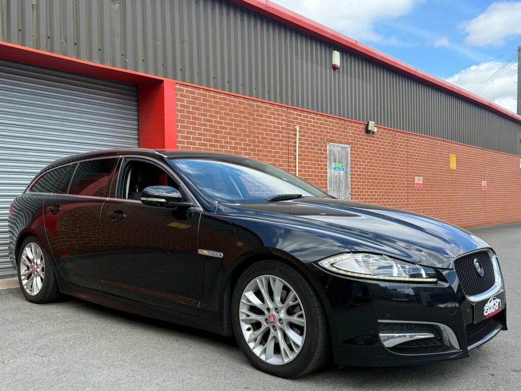 Jaguar XF 2.2D Sport Sportbrake Euro 5 Ss NJ14OAE Black