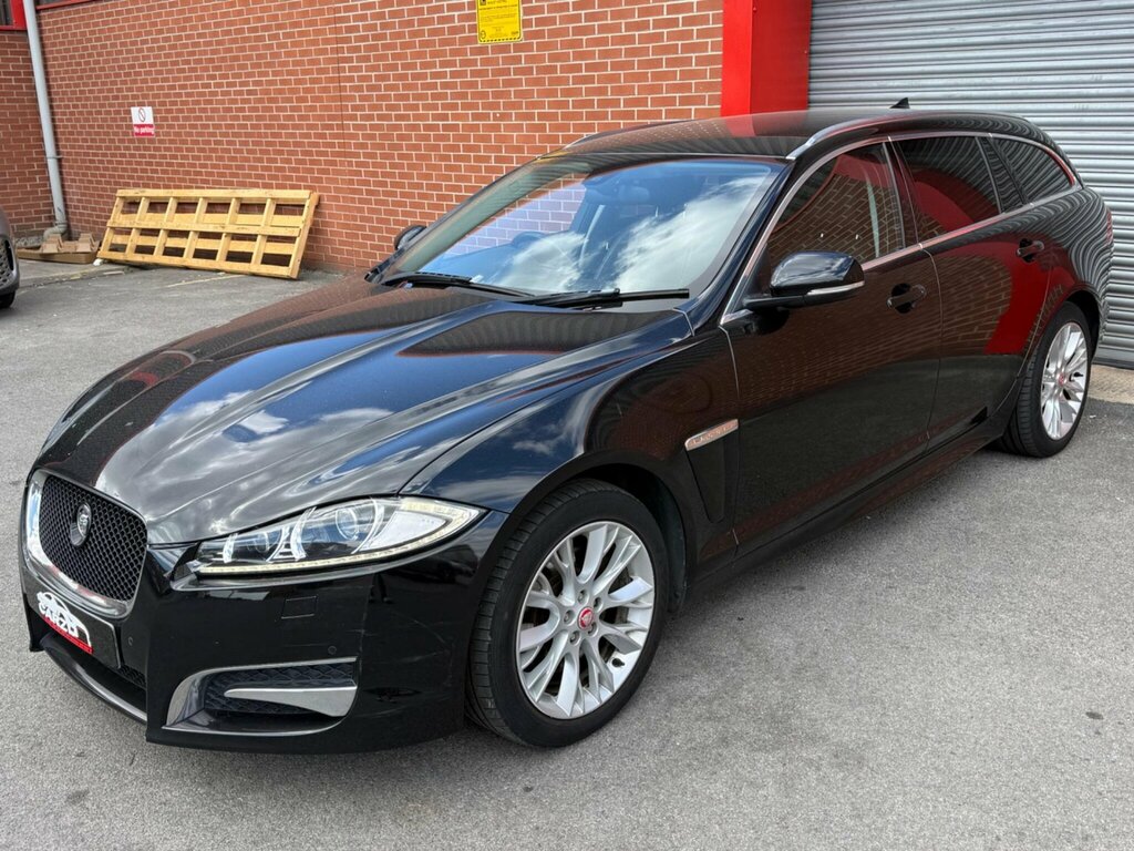 Jaguar XF 2.2D Sport Sportbrake Euro 5 Ss NJ14OAE Black #6