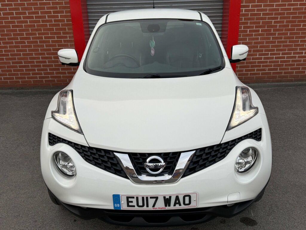 Nissan Juke 1.2 Dig-t Tekna Euro 6 Ss White #4