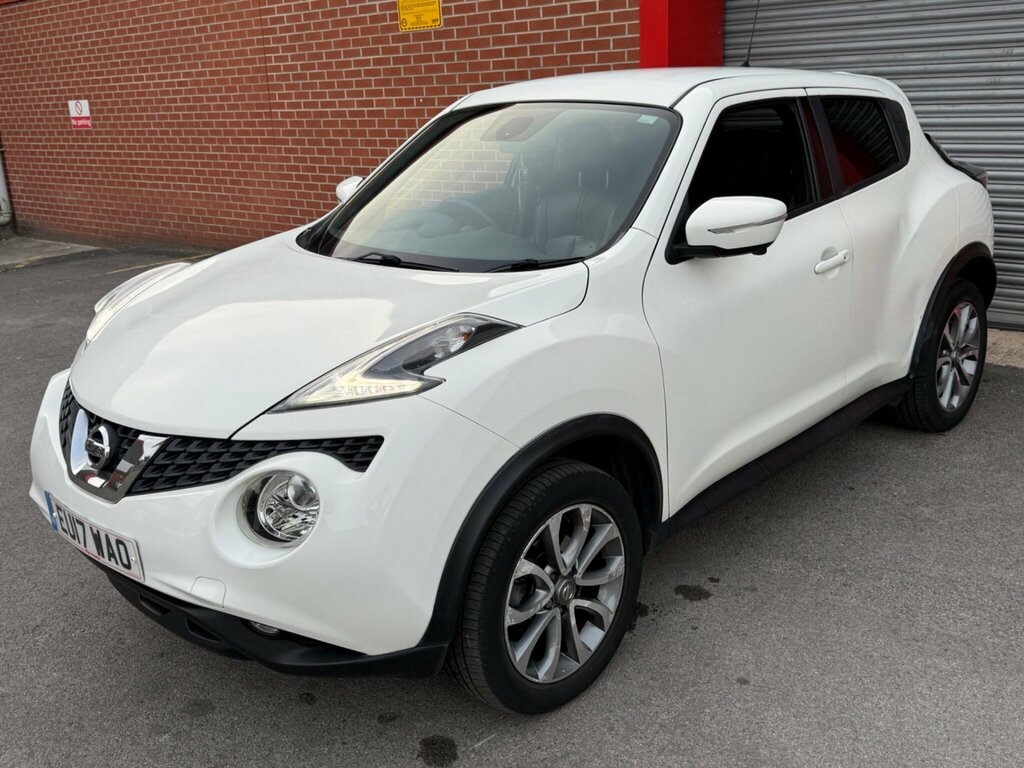 Nissan Juke 1.2 Dig-t Tekna Euro 6 Ss White #6