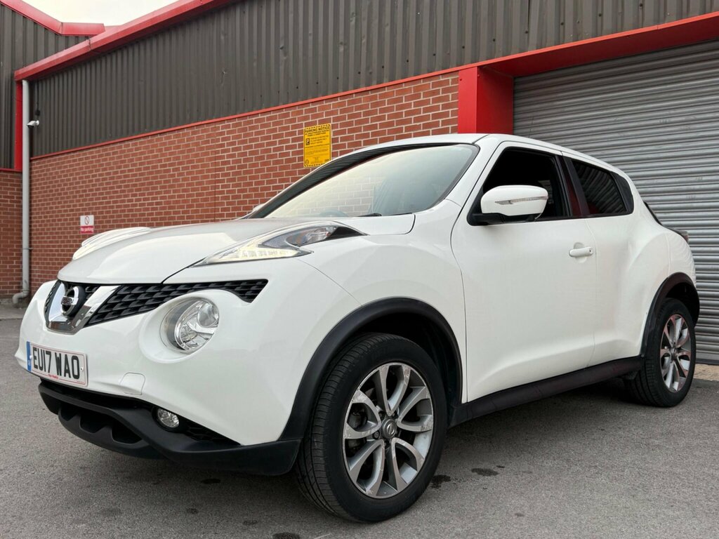 Nissan Juke 1.2 Dig-t Tekna Euro 6 Ss White #5