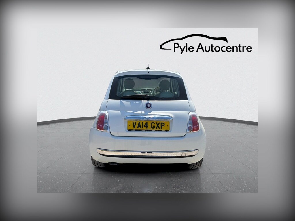 Fiat 500 1.2 Lounge Hatchback Euro 6 Ss White #6