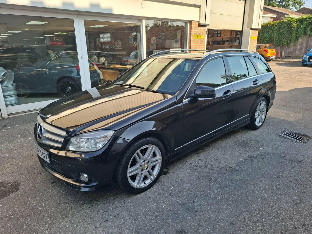 Mercedes-Benz C Class Saloon 2.1 C220 Cdi Sport Euro 4 200909 Silver #3