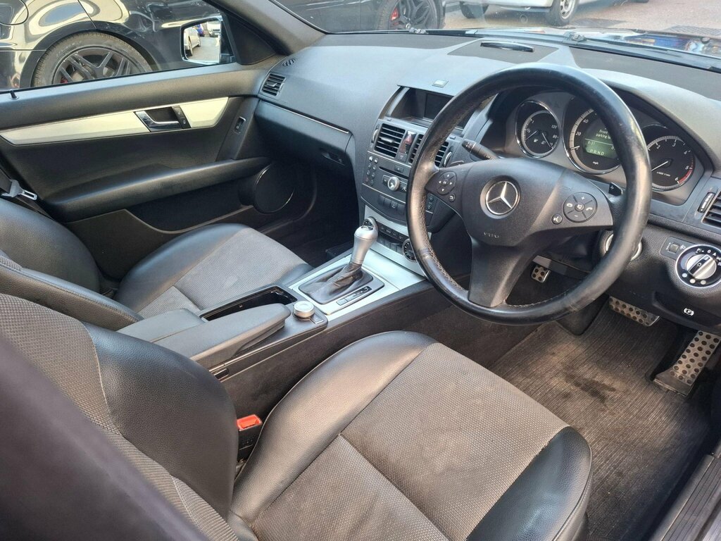 Mercedes-Benz C Class Saloon 2.1 C220 Cdi Sport Euro 4 200909 Silver #7