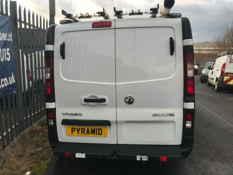 Vauxhall Vivaro 2900 Sportive Cdti Lwb Euro 6 No Vat U4652 White #8