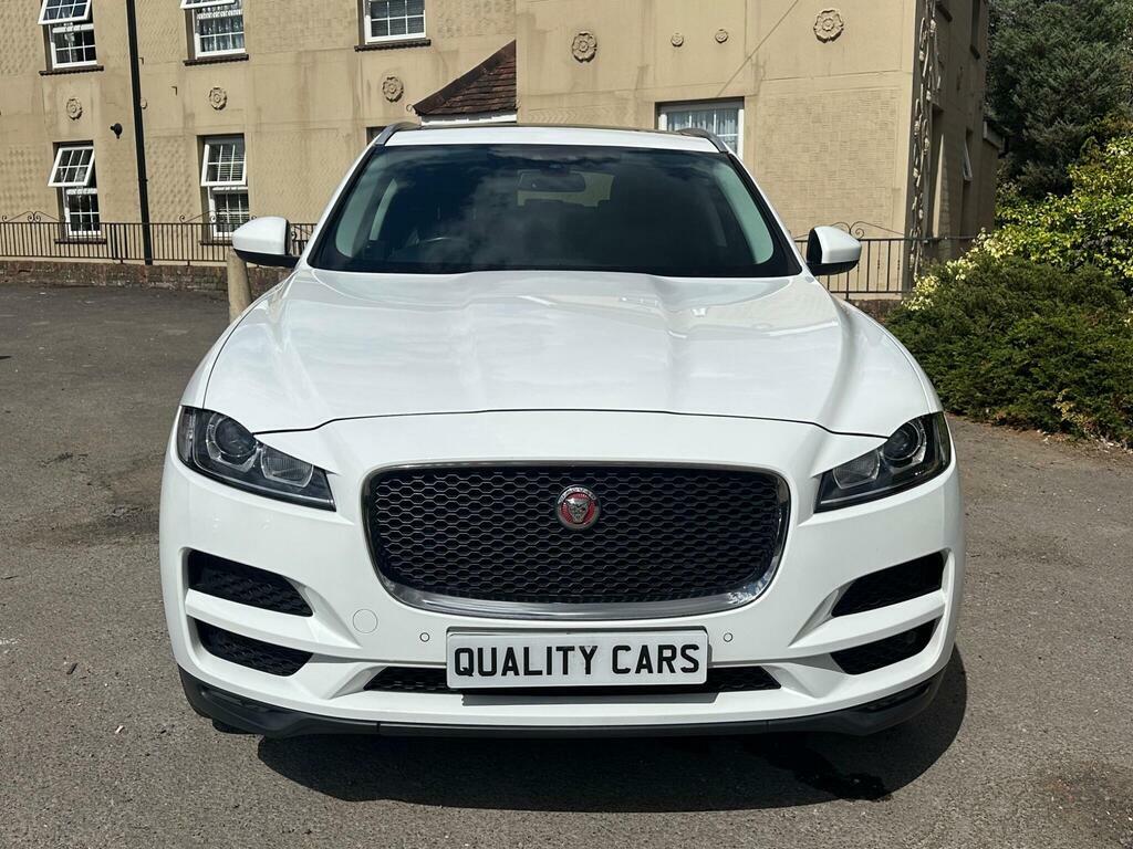 Jaguar F-Pace 2.0 D180 Prestige Euro 6 S S White #3