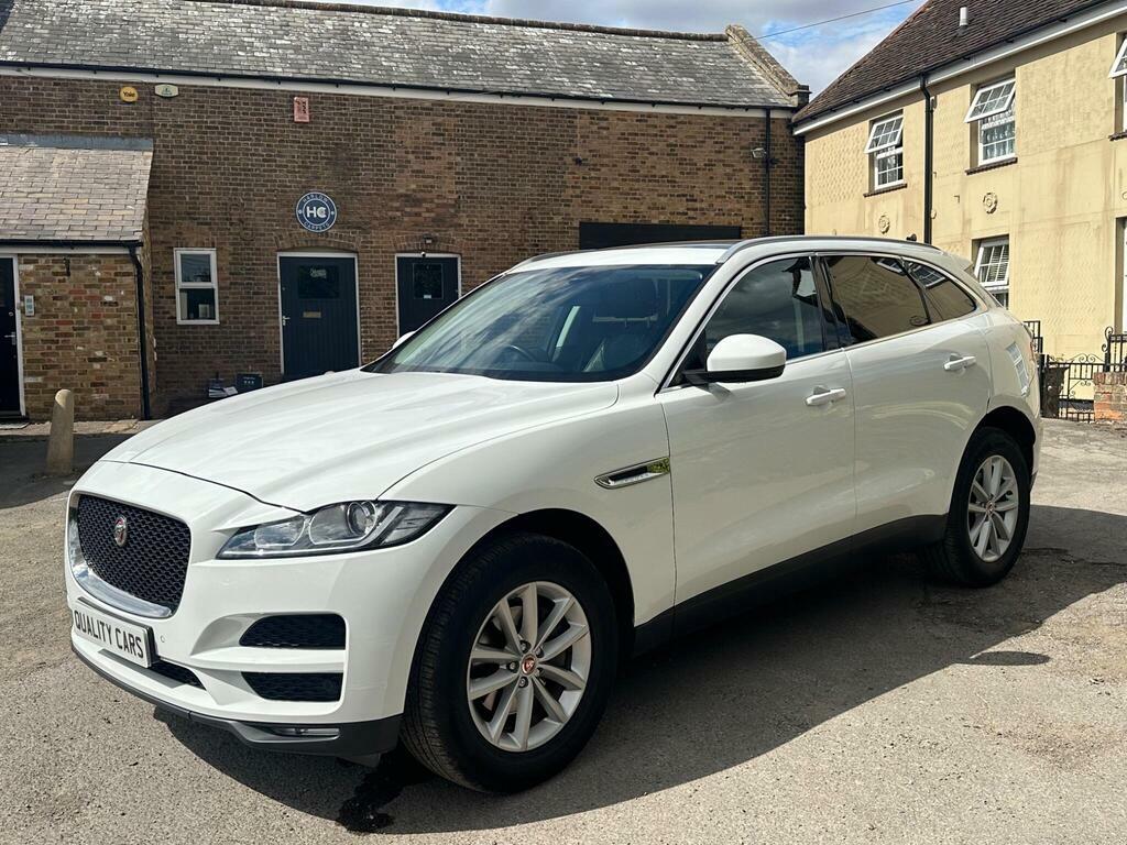Jaguar F-Pace 2.0 D180 Prestige Euro 6 S S White #4