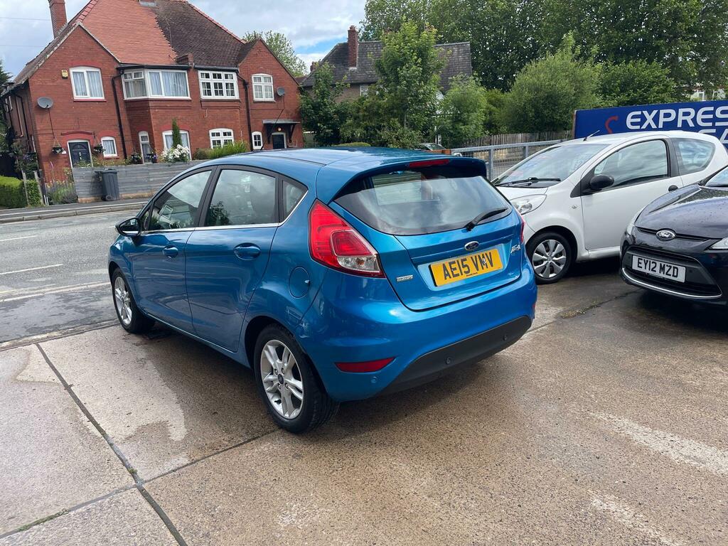 Ford Fiesta Zetec Blue #5