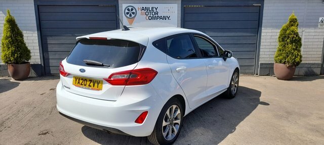Ford Fiesta 1.1 Ti-vct Trend Hatchback Euro White #4